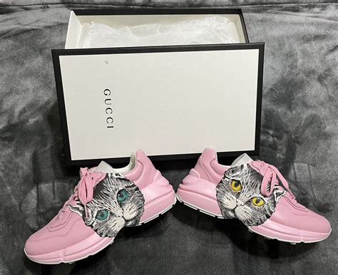 gucci rhyton mystic cat pink